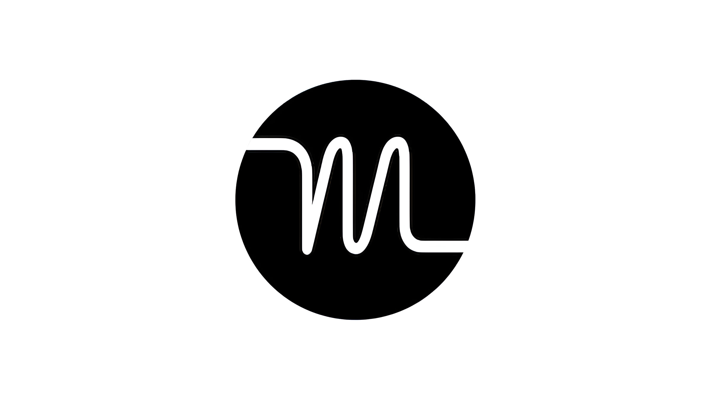 The logo for Motion, featuring a stylized white 'm' inside a black circle.