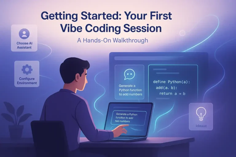 Getting started your first vibe coding