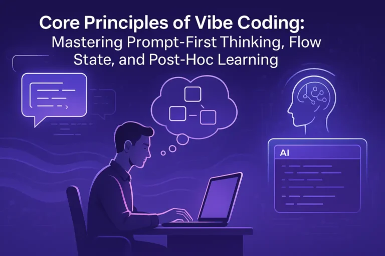 Core principles of vibe coding