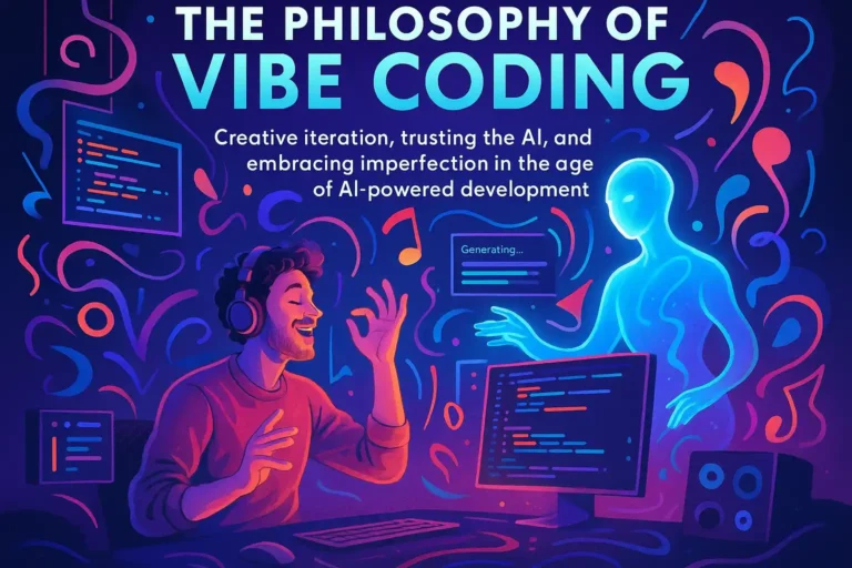 The philosophy of vibe coding