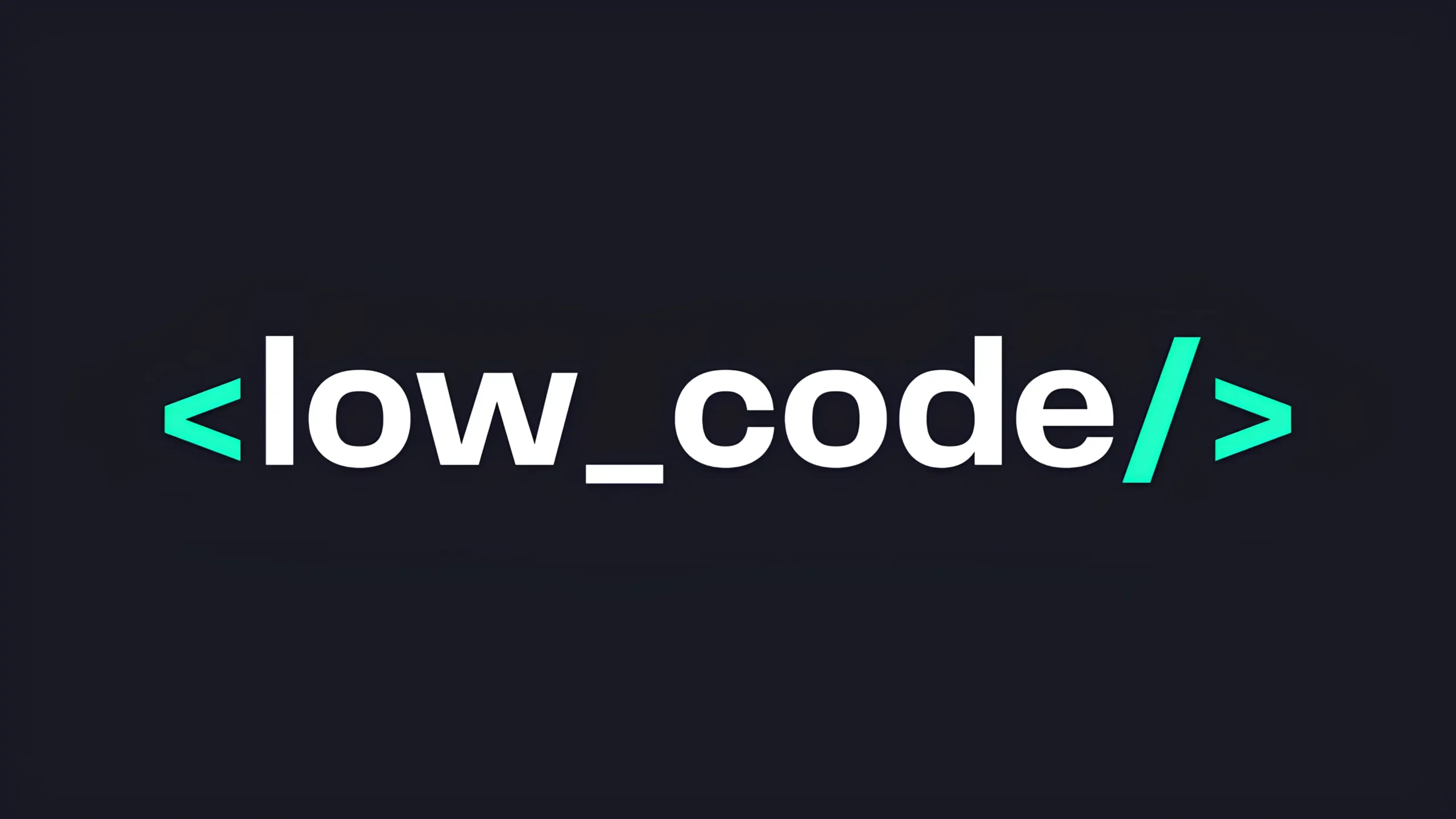 low code icon