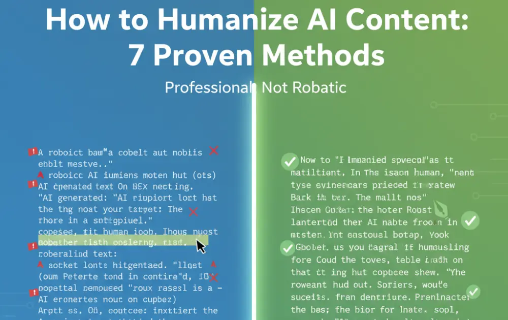 How to humanize ai content