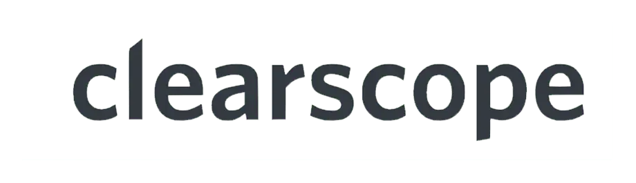 Clearscope logo - precision topic modeling and content grading tool