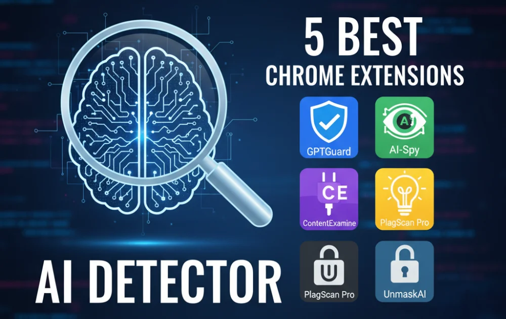 5 best ai detector chrome extensions
