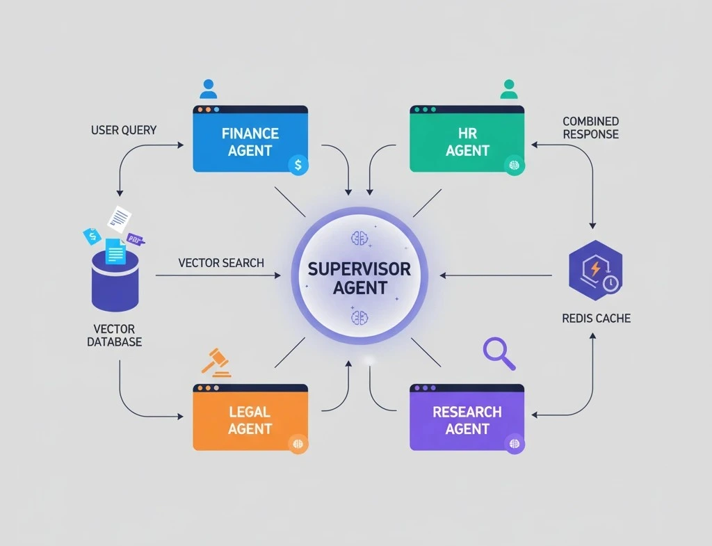 Context overflow diagram showing how AI models handle token limits and context window management in multi-document workflows