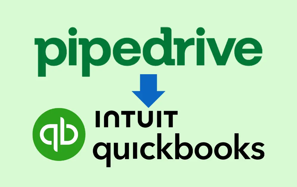 Pipedrive Integrate with QuickBooks