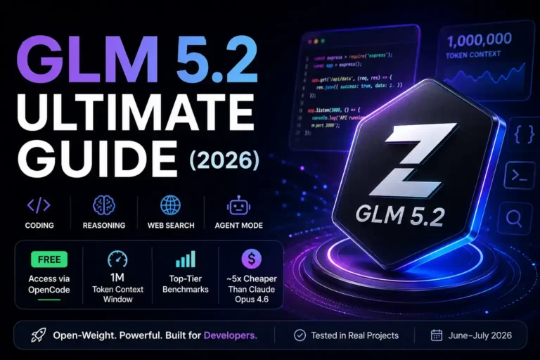 GLM 5.2 Ultimate Guide (2026): Features, Benchmarks, API, Pricing, OpenRouter & Real Testing